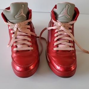 Nike Air Jordan 5 Retro TD Toddler Size 5.5c Valen